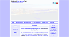 Desktop Screenshot of bristolhackneytaxi.com
